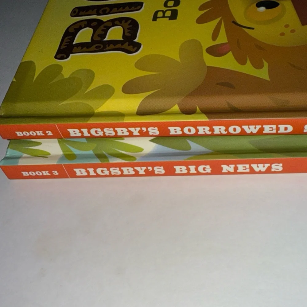 Bigsby's Book Set Interactive Storybook Hallmark Lot 2